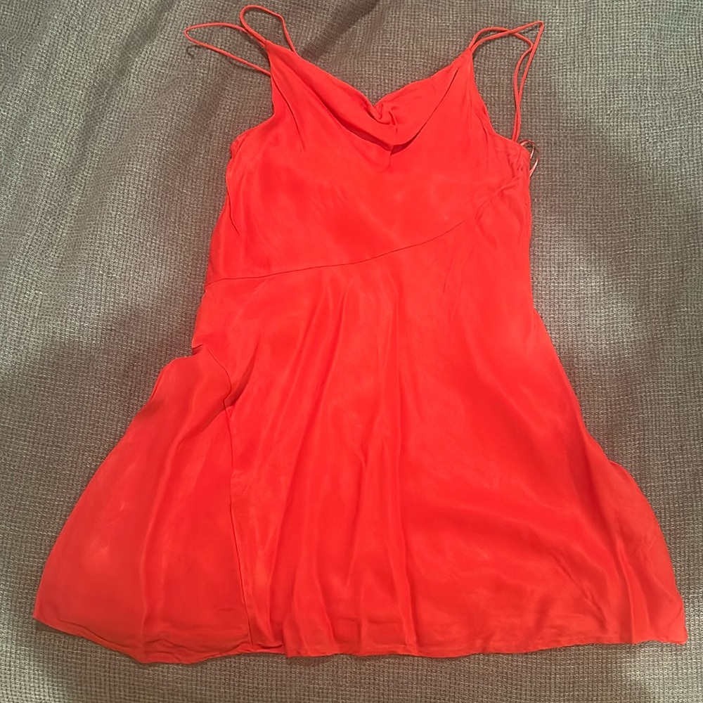 Zara satin dress
